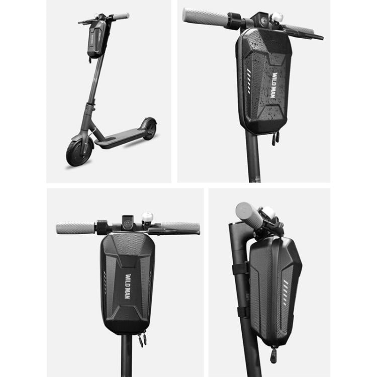 WILD MAN ES8 PLUS Electric Scooter EVA Hard Shell Handlebar Bag