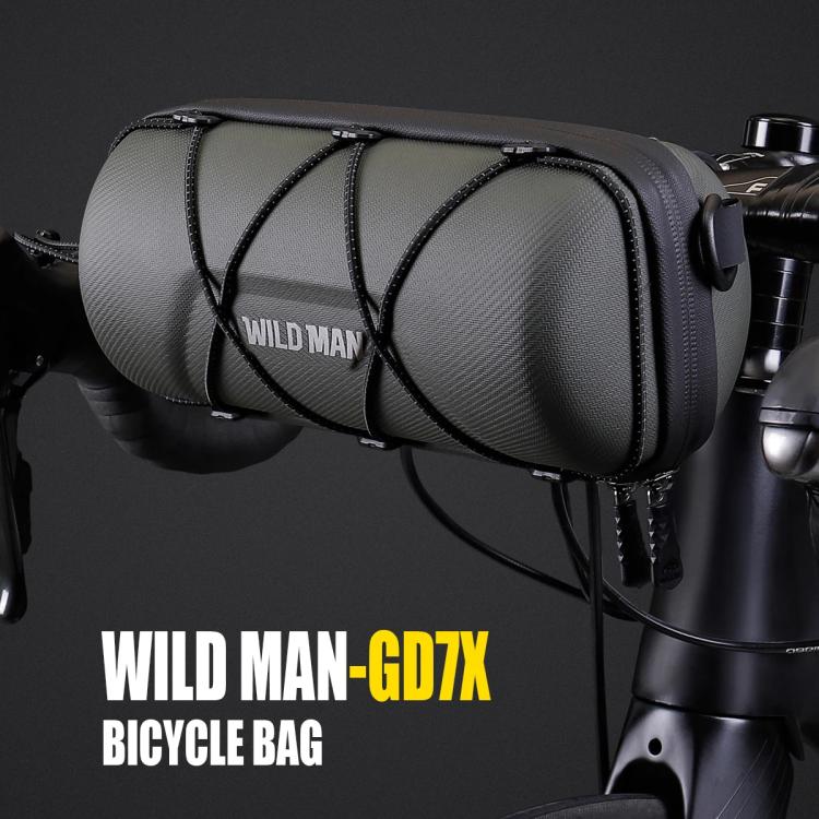 WILD MAN GD7X Mountain Bicycle EVA Hard Shell Handlebar Bag Quick Release Bracket