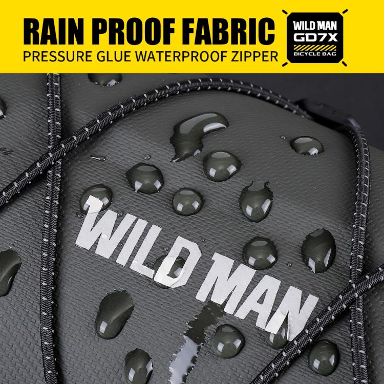 WILD MAN GD7X Mountain Bicycle EVA Hard Shell Handlebar Bag Quick Release Bracket