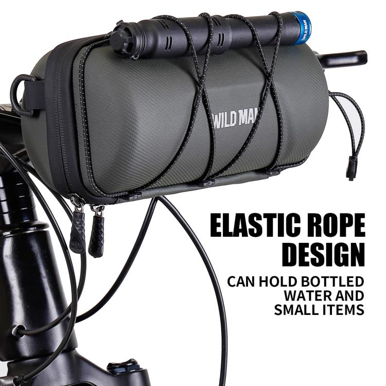 WILD MAN GD7X Mountain Bicycle EVA Hard Shell Handlebar Bag Quick Release Bracket