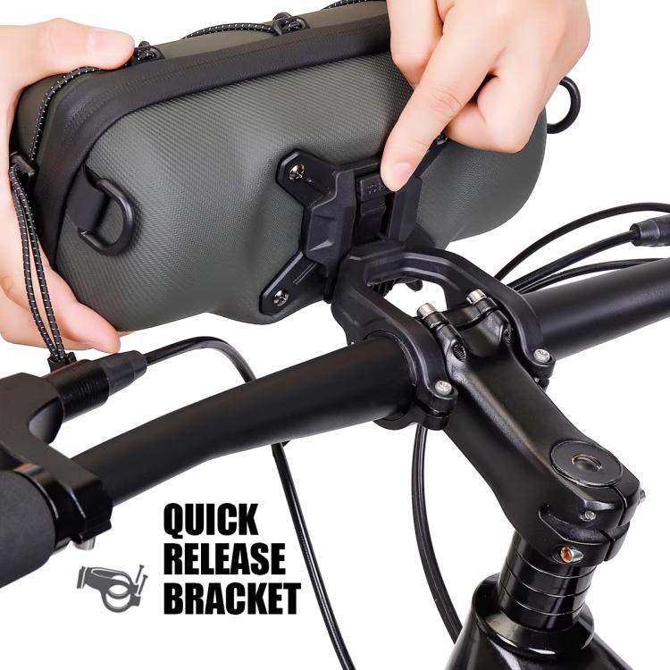 WILD MAN GD7X Mountain Bicycle EVA Hard Shell Handlebar Bag Quick Release Bracket