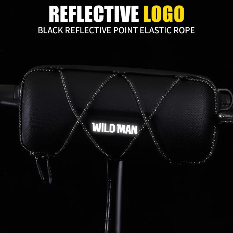 WILD MAN GD7X Mountain Bicycle EVA Hard Shell Handlebar Bag Quick Release Bracket