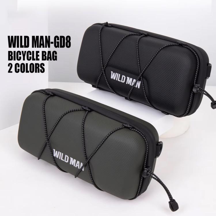 WILD MAN GD8 Mountain Bicycle EVA Hard Shell Handlebar Bag
