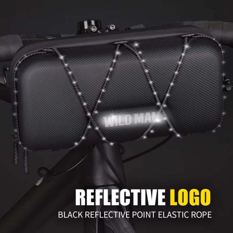 WILD MAN GD8 Mountain Bicycle EVA Hard Shell Handlebar Bag