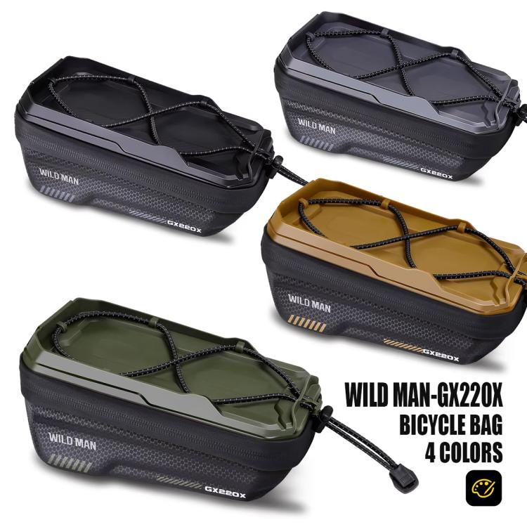 WILD MAN GX220X Mountain Bicycle EVA Hard Shell Bag Bike Front Quick Release Bracket