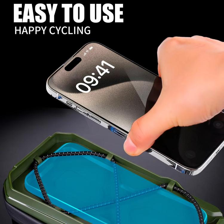 WILD MAN GX220X Mountain Bicycle EVA Hard Shell Bag Bike Front Quick Release Bracket