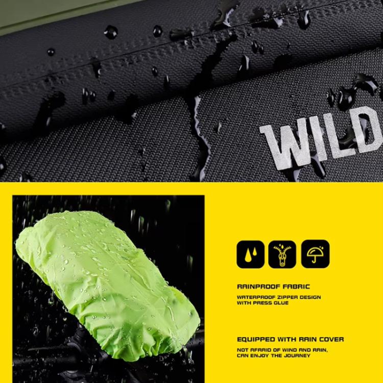 WILD MAN GX330 Mountain Bicycle Mobile Phone Holder EVA Hard Shell Handlebar Bag