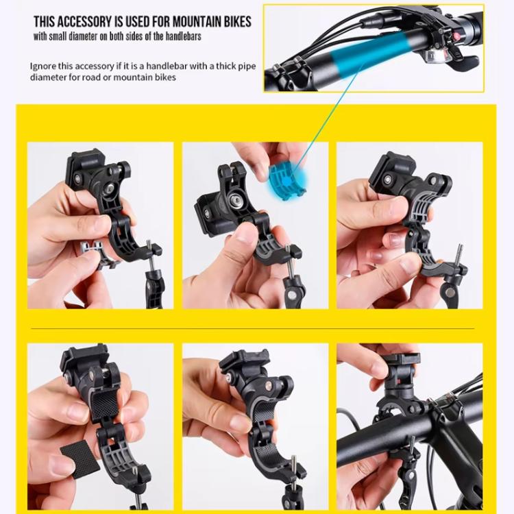 WILD MAN GX330 Mountain Bicycle Mobile Phone Holder EVA Hard Shell Handlebar Bag