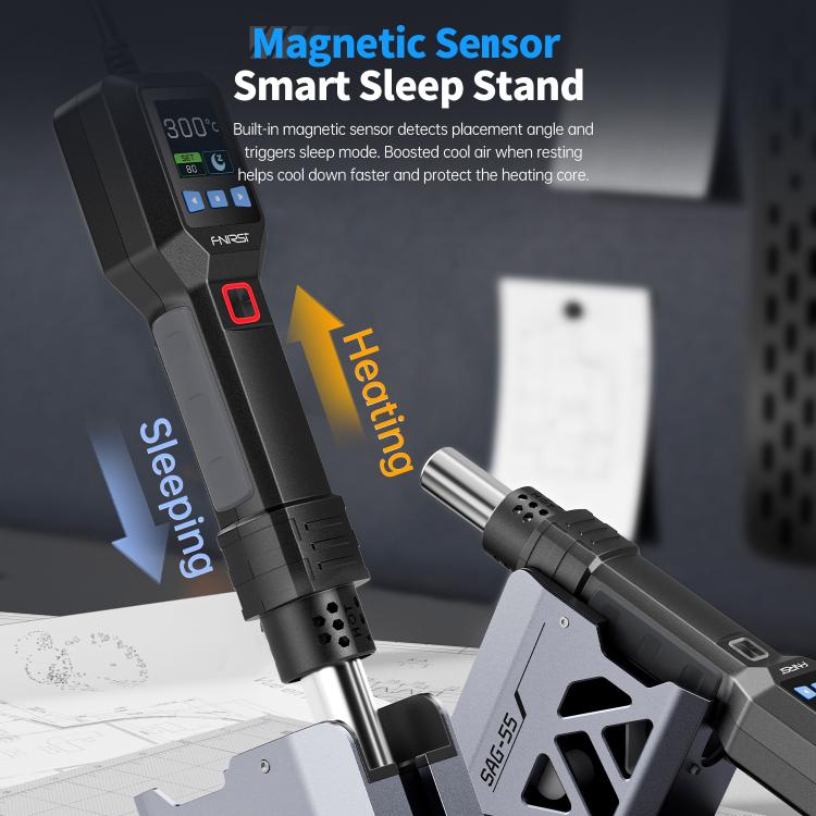 FNIRSI SAG-55 550W High Temperature Portable Micro Hot Air Gun