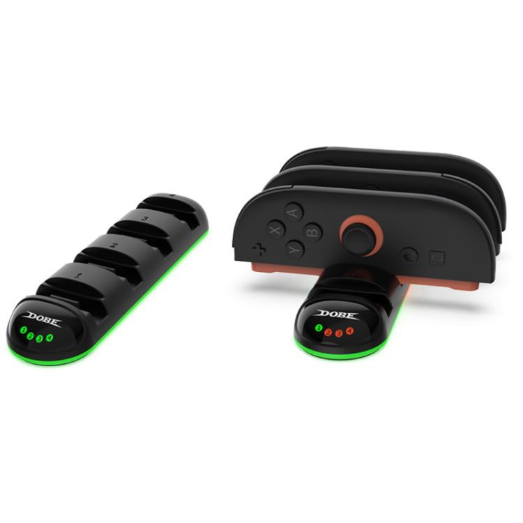 For Nintendo Switch 2 Handle 4 in 1 Charging Station with LED Display Light