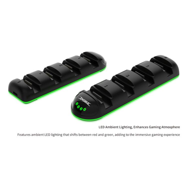 For Nintendo Switch 2 Handle 4 in 1 Charging Station with LED Display Light