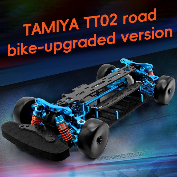 PMM Racing TT02 1:10 Carbon Fiber Chassis Aluminum Alloy RC Car Frame