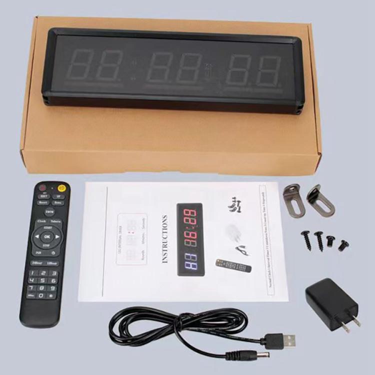 KYX--0015 1.5 inch 6-digit Cycle Interval Fitness Exercise Multi-function Timer