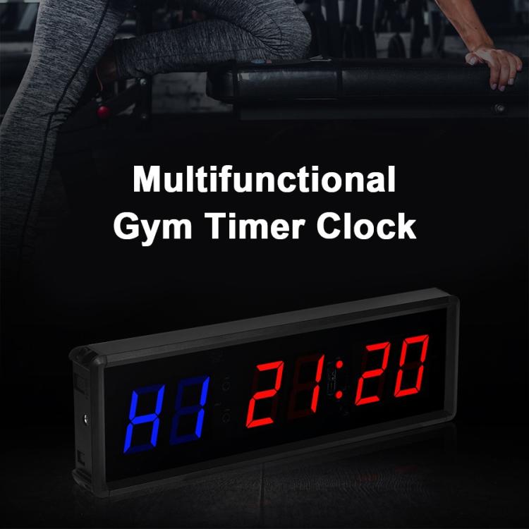 KYX--0015 1.5 inch 6-digit Cycle Interval Fitness Exercise Multi-function Timer