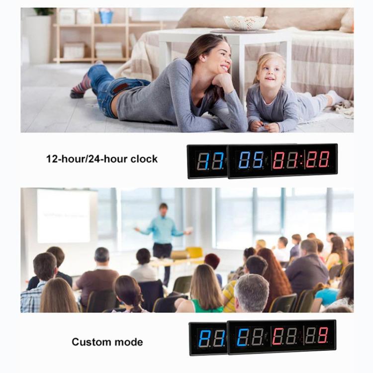 KYX--0023 2.3 inch 6-digit LED Sports Fitness Multi-function Timer