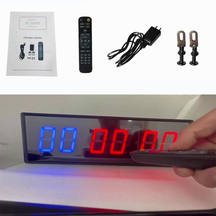 KYX--0023 2.3 inch 6-digit LED Sports Fitness Multi-function Timer