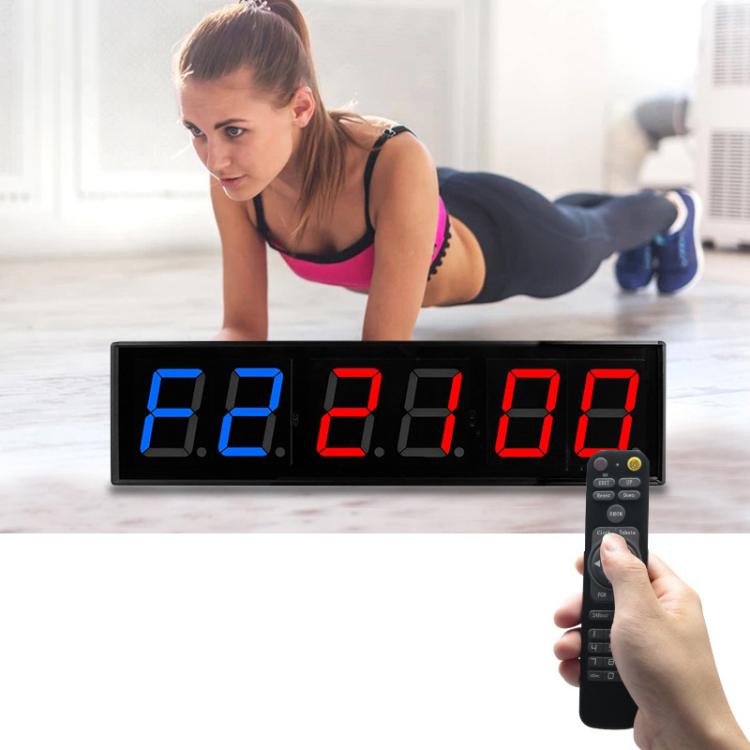 KYX--0040 4 inch 6-digit LED Sports Fitness Multi-function Timer