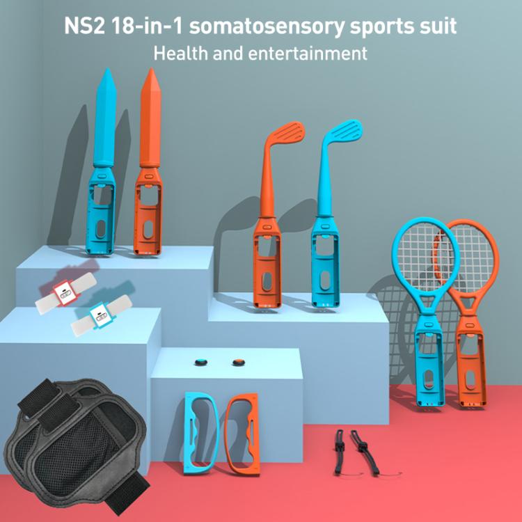 For Nintendo Switch 2 iPlay HBS-522 18 in 1 Motion Sensor Game Set