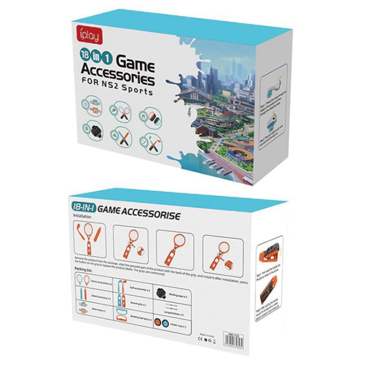 For Nintendo Switch 2 iPlay HBS-522 18 in 1 Motion Sensor Game Set