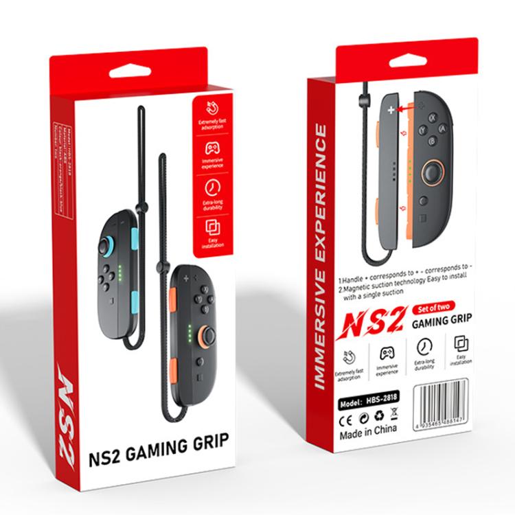 For Nintendo Switch 2 Joy-Con 1pair iPlay HBS-2818 Left and Right Handle Straps