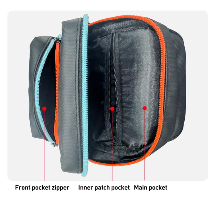 For Nintendo Switch 2 iPlay HBS-2844 Colorblock Crossbody Game Console Storage Bag