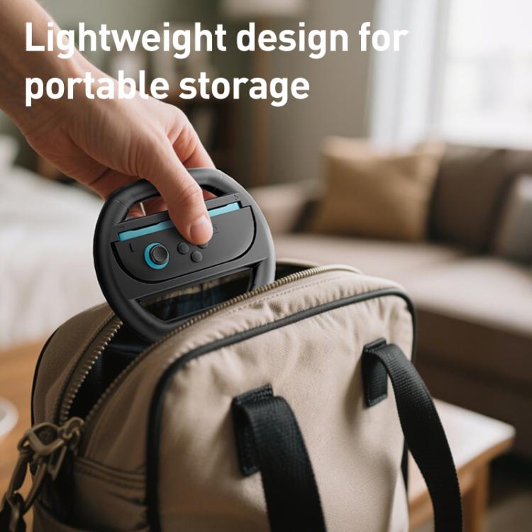 For Nintendo Switch 2 iPlay HBS-2870 4 in 1 Controller Grip Steering Wheel Combination