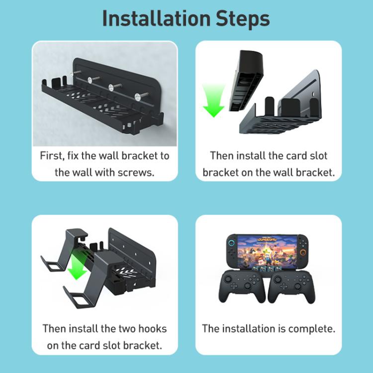 iPlay HBS-2836 Game Controller Universal Wall Storage Bracket