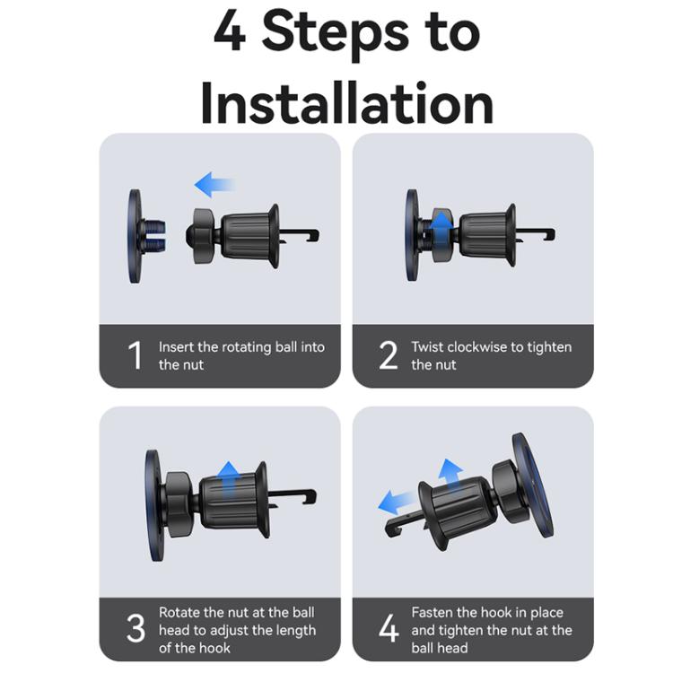 USAMS ZJ081 Magnetic Car Air Vent Phone Holder