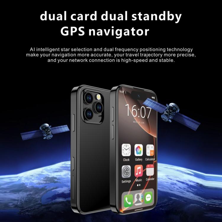 Melrose S17 Max, 4GB+64GB, 3.75 inch Android 12.0 MTK6765 Octa Core, Network: 4G, Dual SIM, Support Google Play