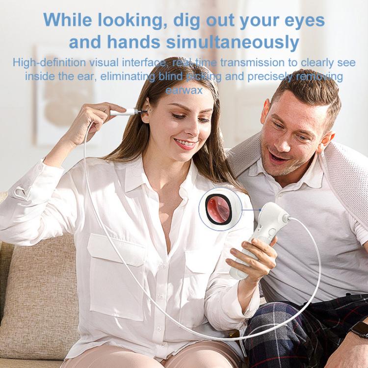 TESLONG SA160 1.45 Inch HD Screen Handheld Smart Visual Otoscope