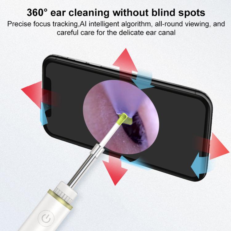 TESLONG SA39A WIFI Smart Visual Otoscope LED Ear Pick