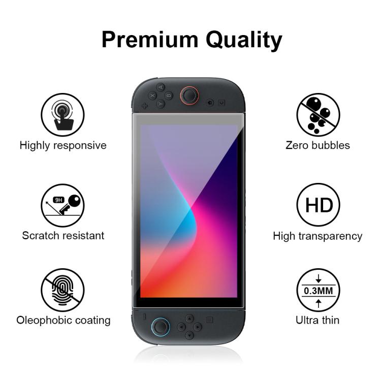 YOOPEO YP115 2pcs Anti-fingerprint HD Tempered Glass Film