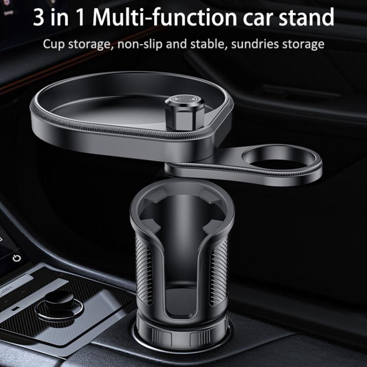 Yesido C180 3 in 1 Car Multi-function Tray Water Cup Holder