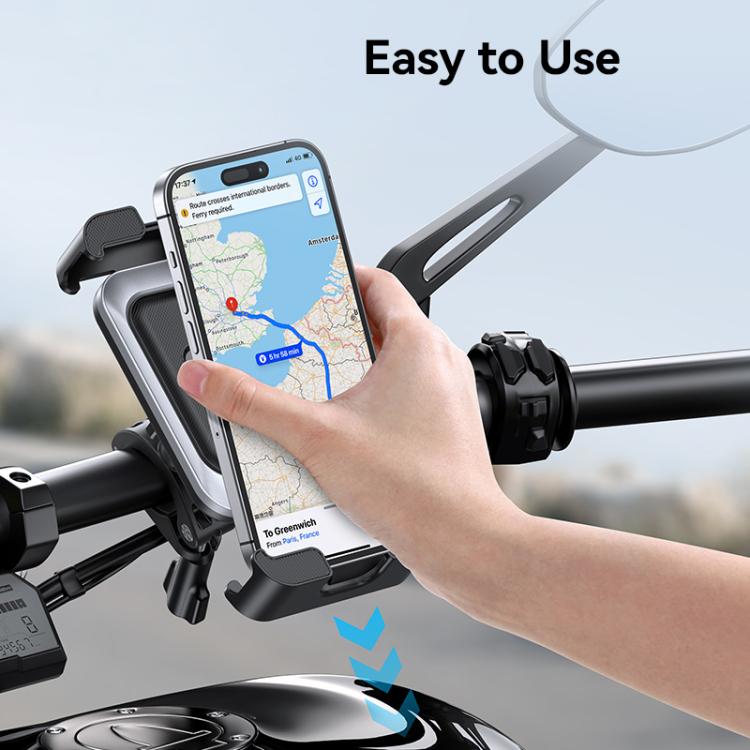USAMS ZJ082 360-degree Universal Ball Motocycle Cycling Phone Holder