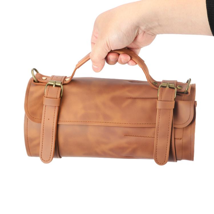 DIY Hand Engraving Knife Cowhide Roll Bag Woodworking Engraving Knife Set