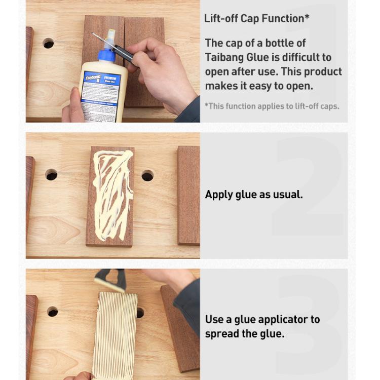 Glue Tray DIY Roller Brush Crevice Brush Woodworking Glue Tools