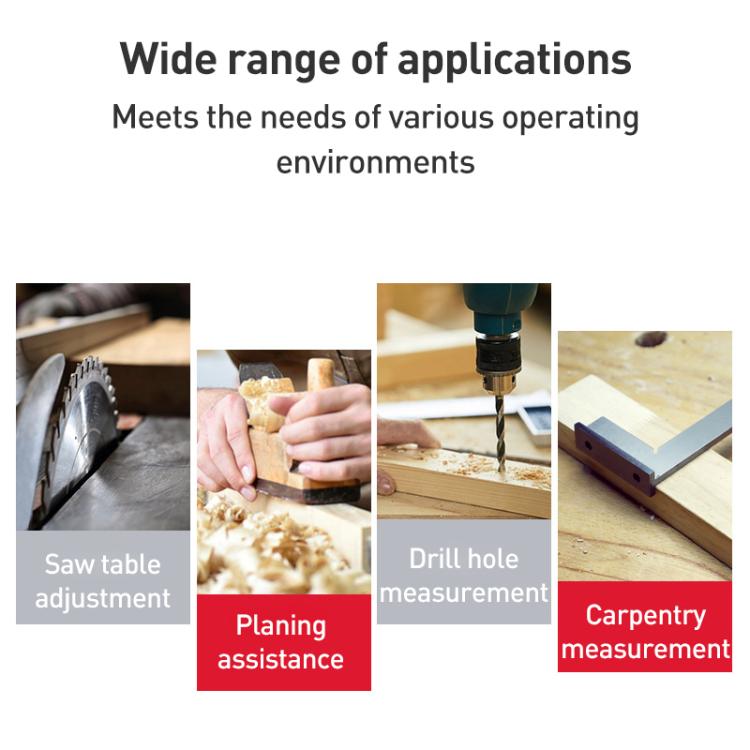 90 Degree Flat Edge Woodworking Square L-shaped Carbon Steel Knife Edge Set Square