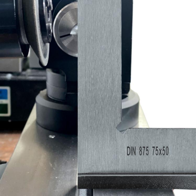 90 Degree Flat Edge Woodworking Square L-shaped Carbon Steel Knife Edge Set Square