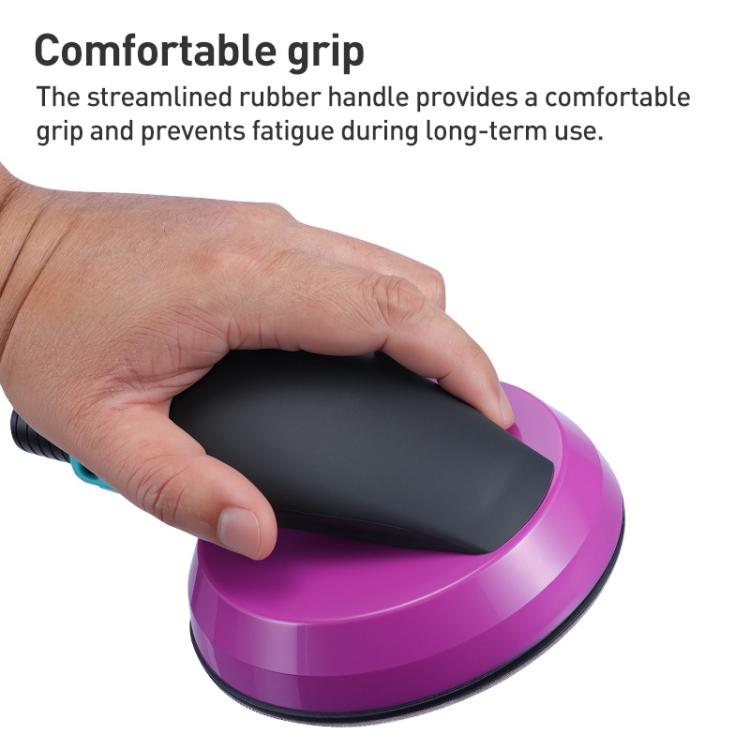 Manual Round Dust Extraction Polishing Hand Grinding Board with Sandpaper Set