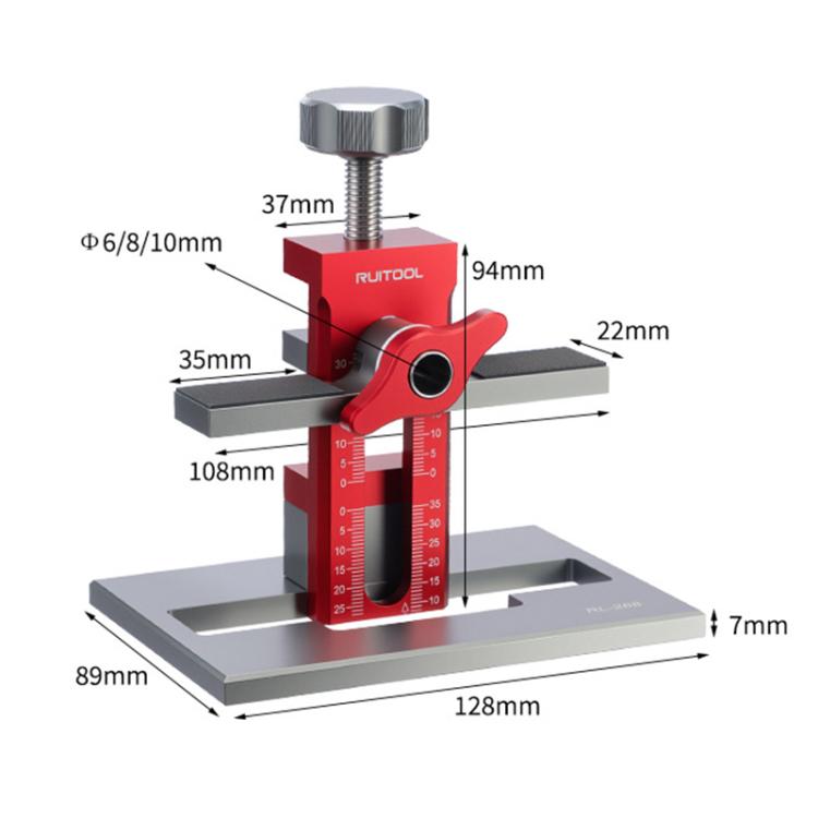 RUITOOL Multifunctional Cabinet Door Installation Locator Aid with Base