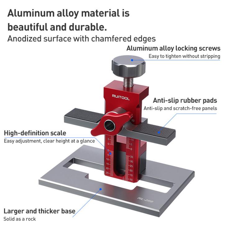 RUITOOL Multifunctional Cabinet Door Installation Locator Aid with Base