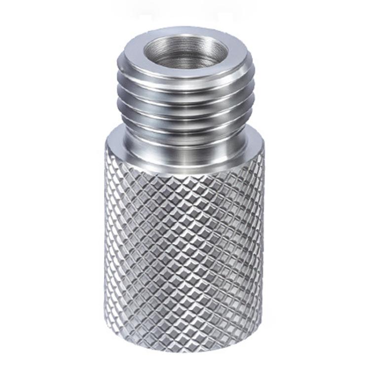 Stainless Steel Extended Knurled Drill Sleeve Multifunctional Drilling Locator