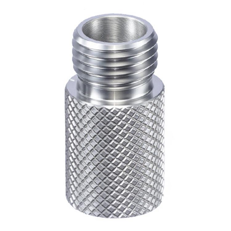Stainless Steel Extended Knurled Drill Sleeve Multifunctional Drilling Locator