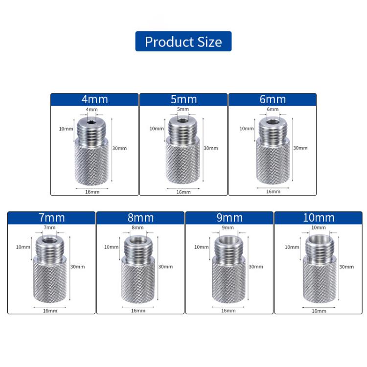 Stainless Steel Extended Knurled Drill Sleeve Multifunctional Drilling Locator
