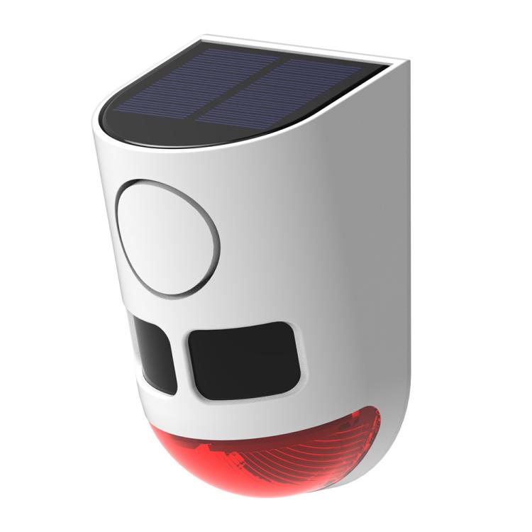 N911B Solar Infrared Sensor Alarm with Sound and Light
