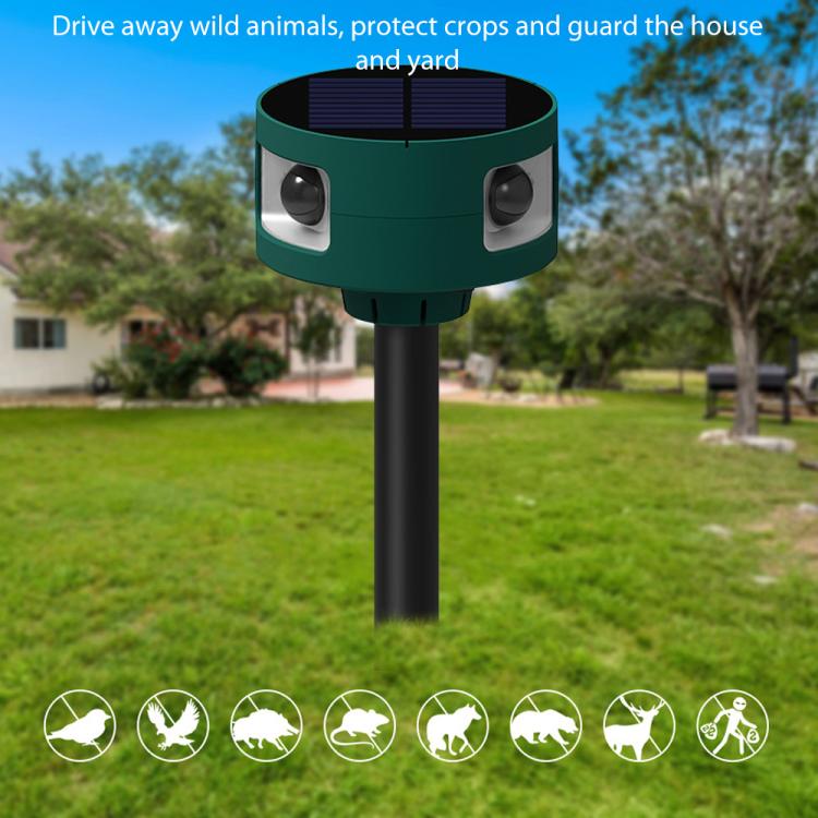 N911S Outdoor Solar Ultrasonic Animal Repellent