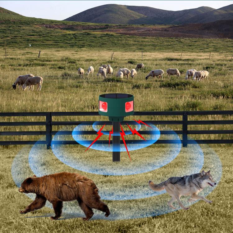N911S Outdoor Solar Ultrasonic Animal Repellent