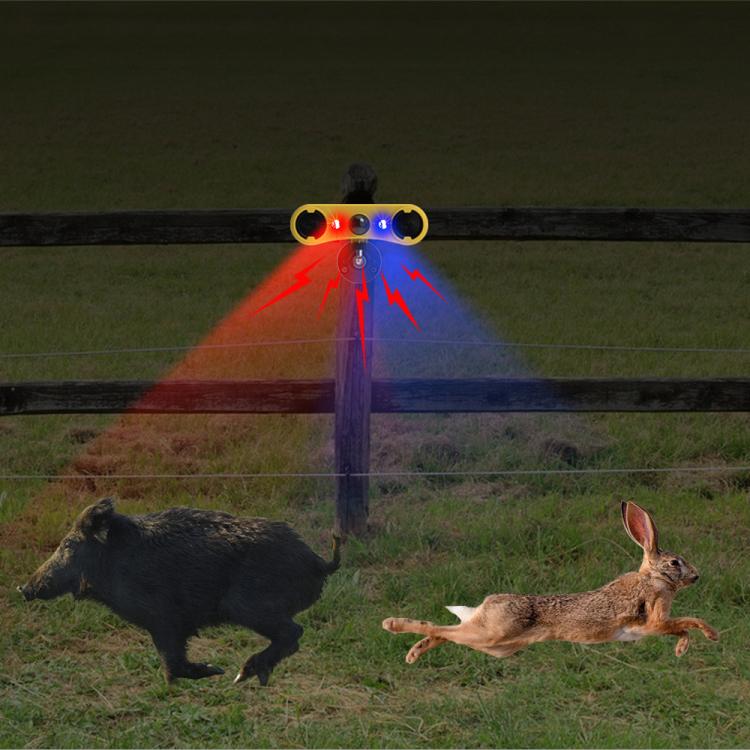 N911W Solar High Frequency Ultrasonic Animal Repellent