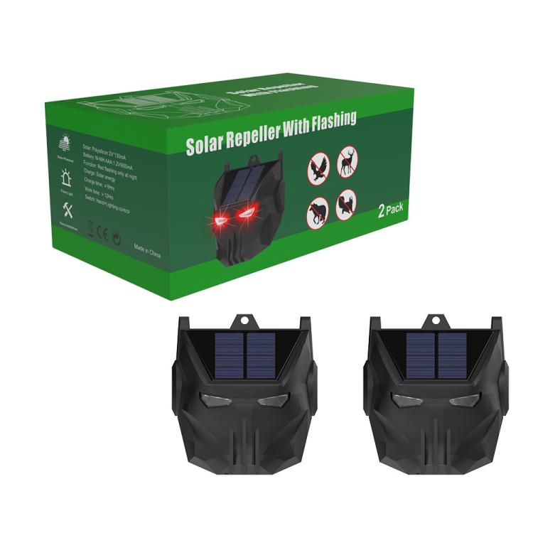 N911X Solar LED Red Flashing Animal Repellent
