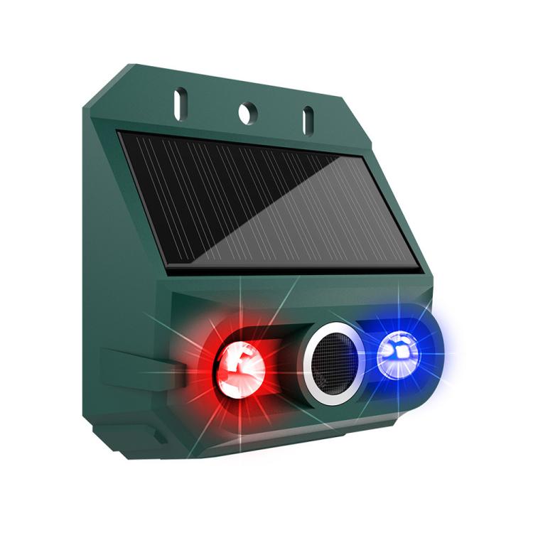 N911Z Solar Powered LED Flashing Infrared Light Animal Repellent